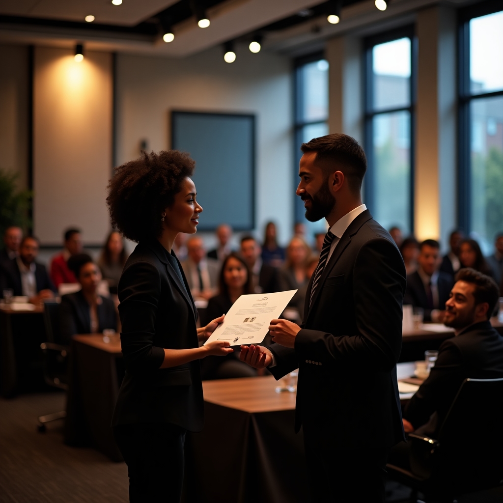 Церемония вручения стипендий